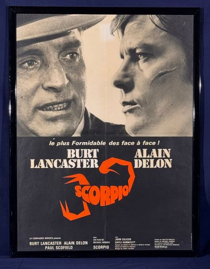 Scorpio (1973).
Framed French movie poster.
Sight...