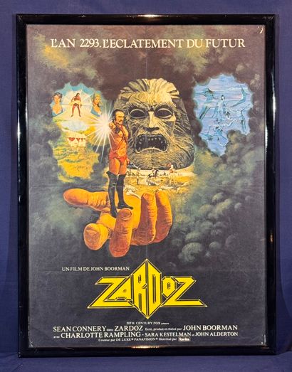 Zardoz (1974).
Framed French movie poster.
Sight...