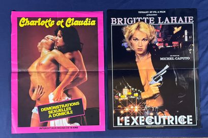 Set of two erotic movie posters:
Charlotte...