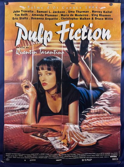 Pulp Fiction (1994).
French movie poster...