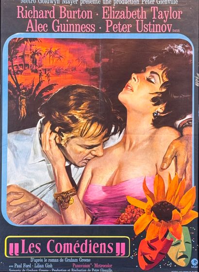 Les Comédiens (1967).
Framed French movie...