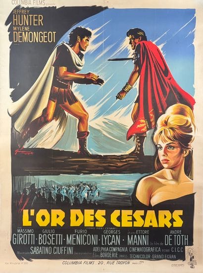 L'Or des Césars (1963).
French movie poster.
152x115...