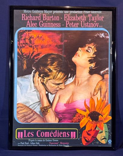 Les Comédiens (1967).
Framed French movie...
