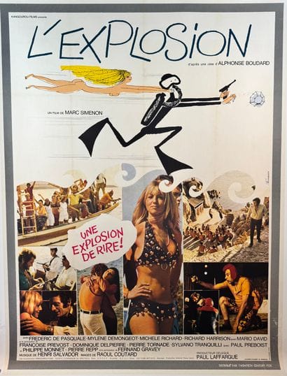 The Explosion (1971).
French movie poster...