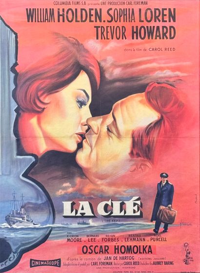 The Key (1958).
Framed French movie poster.
Sight...