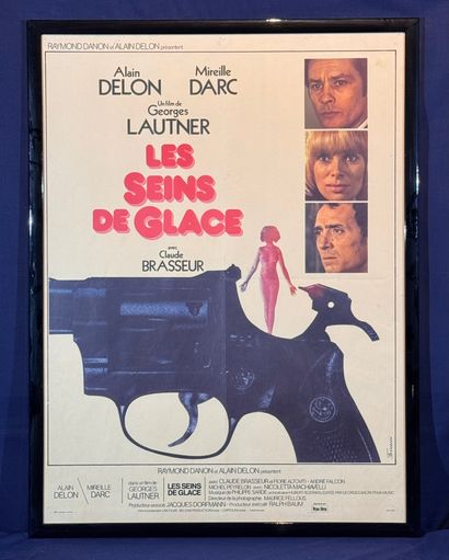 Les seins de glace (1974).
Framed French...