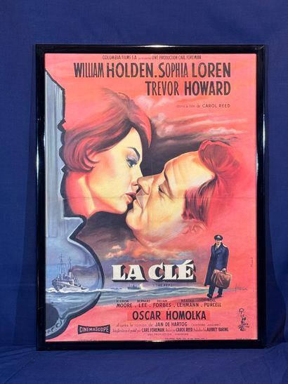 The Key (1958).
Framed French movie poster.
Sight...
