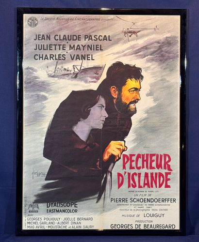 Pêcheur d'Islande (1959).
Framed French movie...