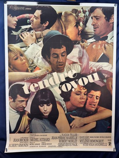 Tendre Voyou (1966).
French movie poster.
157x116...