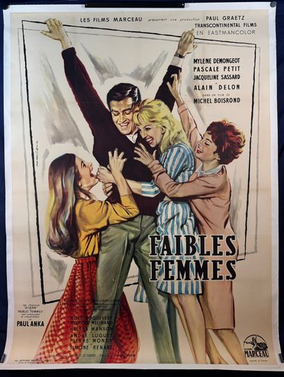 Weak Women (1959).
French movie poster.
158x118...