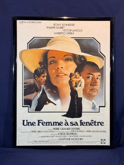 Une femme à sa fenêtre (1976).
Framed French...