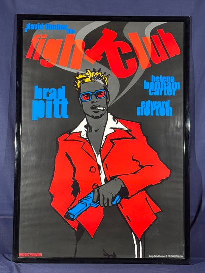 Fight Club (1999).
Framed Polish interpretive...