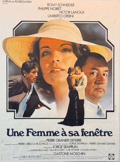 Une femme à sa fenêtre (1976).
Framed French...