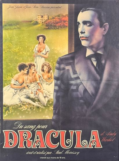 Blood for Dracula (1974).
Framed French movie...