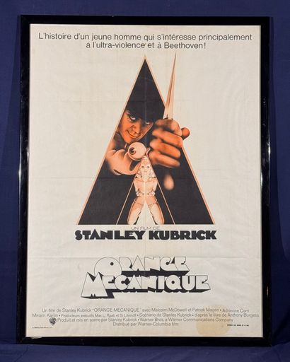 Orange Mécanique (1972).
Framed French movie...