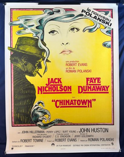 Chinatown (1974).
French movie poster.
155x117...