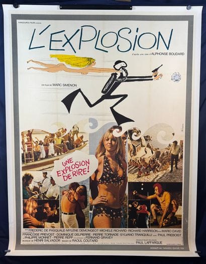 The Explosion (1971).
French movie poster...