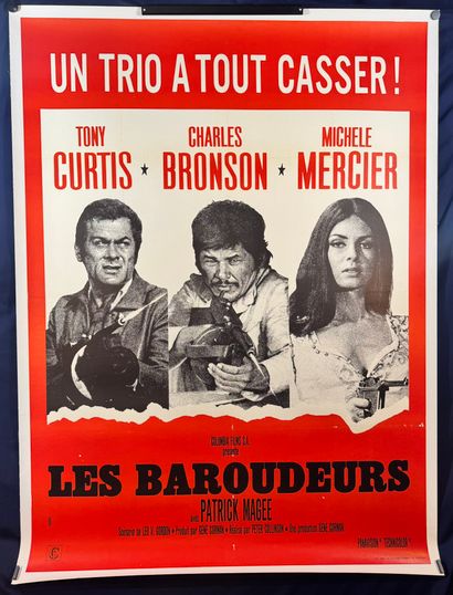Les Baroudeurs (1970).
French movie poster.
157x115...