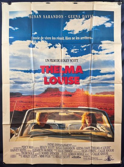 Thelma et Louise (1991).
French movie poster...