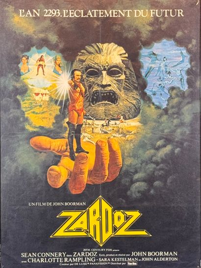 Zardoz (1974).
Framed French movie poster.
Sight...