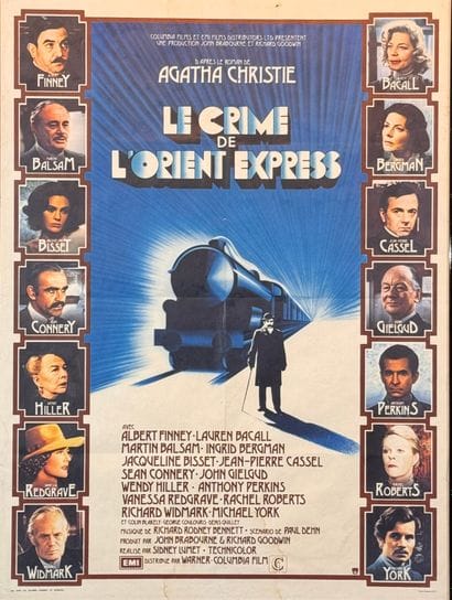 Le crime de l'Orient Express (1974).
Framed...