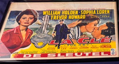 Lot of 11 framed Belgian movie posters.
Average...