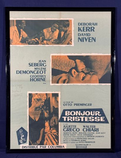 Bonjour Tristesse (1958).
Framed French movie...