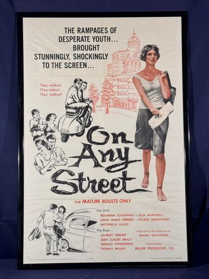 On Any Street (The Boys) (1959).
Framed American...