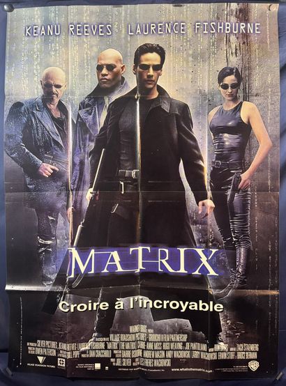 Matrix (1999).
French movie poster (157x115...