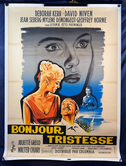 Bonjour Tristesse (1958).
French movie poster...