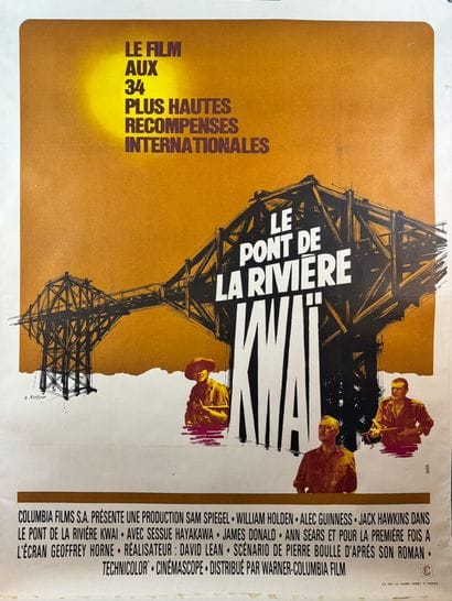 Bridge on the River Kwai (1957).
French movie...