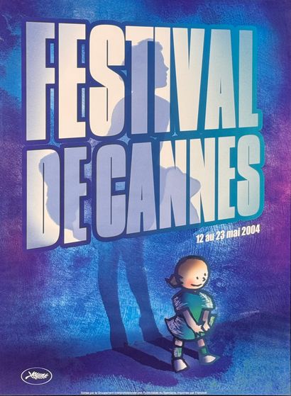 Cannes International Film Festival poster,...
