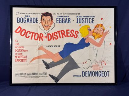 Doctor in Distress (1963).
Framed English...