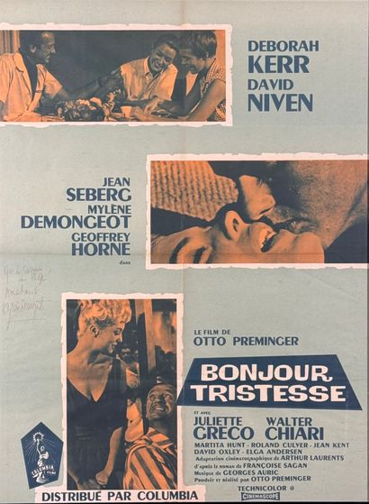 Bonjour Tristesse (1958).
Framed French movie...