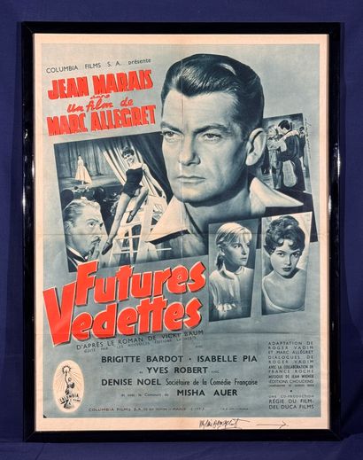 Future Stars (1955).
Framed French movie...