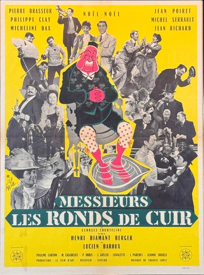 Messieurs les ronds de cuir (1959).
Framed...