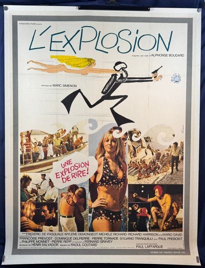 The Explosion (1971).
French movie poster...