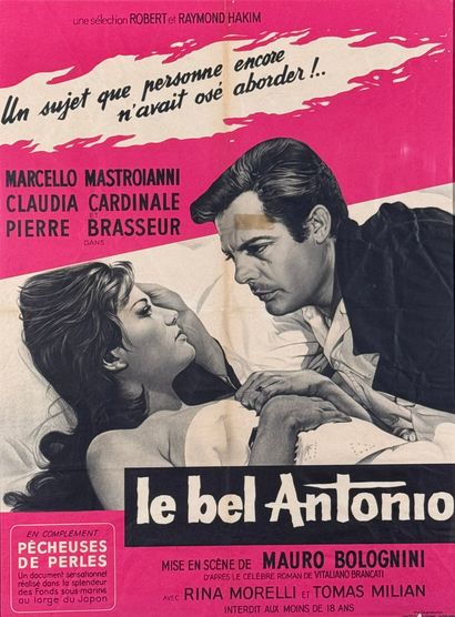 Le bel Antonio (1961).
Framed French movie...