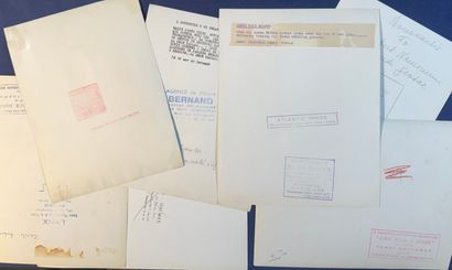 Lot including about a hundred cinema photos....
