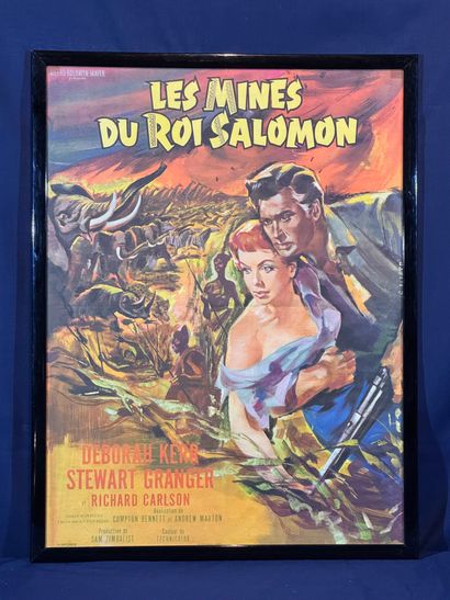 King Solomon's Mines (1950).
Framed French...