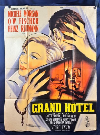 Grand Hôtel (1959).
French movie poster (158x117...