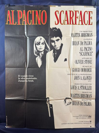 Scarface (1983).
French movie poster (155x115...