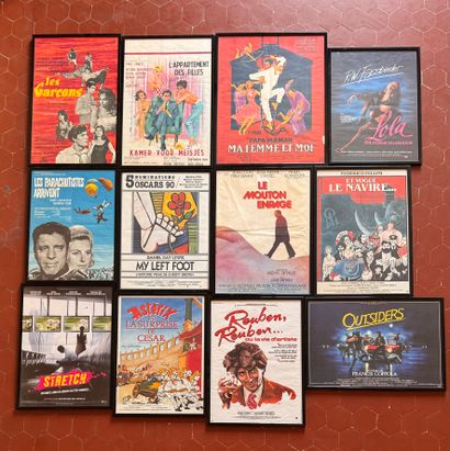 Lot of 12 framed 