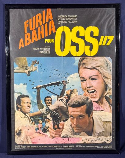Furia in Bahia for OSS 117 (1965).
Framed...