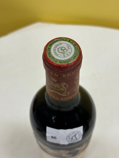 Bordeaux 
Rouge
	Pauillac	
Château Mouton...