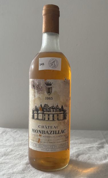 Bordeaux
Montbazillac
			1985

Level: slightly...