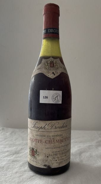 Burgundy
Morello cherry 
Chambertin
Drouhin
1976

Level:...