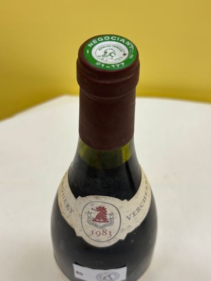 Bourgogne 
	Chambertin	
Clos de Bèze	
Jaboulet-Vercherre	
1983

Niveau...