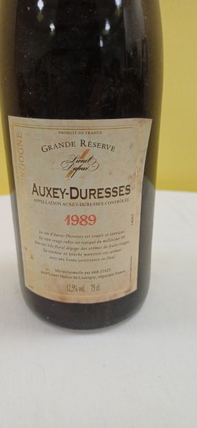 Burgundy
	Auxey-Duresses
Grande Réserve
Lionel...
