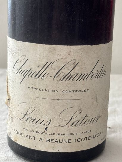 Burgundy
Chapelle Chambertin
Latour
1978

Level:...